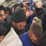 Απίστευτες εικόνες στο μετρό του Λονδίνου (pic)