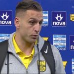 Δεληζήσης: "Ήμασταν διαβασμένοι και πήραμε έναν σημαντικό βαθμό" (vid)