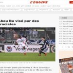 Και η "L ‘Equipe" για την ρατσιστική επίθεση στον Μπα