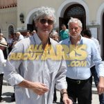 Παπαγεωργίου και Καμπερίδης στην κηδεία του Γιάννη Πολίτη (pics)
