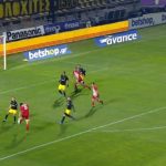 Το 0-2 από τον Μπουχαλάκη (vid)