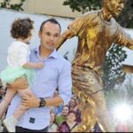 Άγαλμα ο Ινιέστα στο Αλμπαθέτε