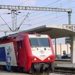 Εκτροχιάστηκε αμαξοστοιχία στη Γέφυρα Θεσσαλονίκης