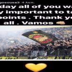 Ευχαρίστησε τον κόσμο ο Σόουζα