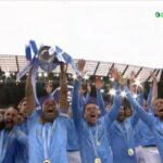 Μάντσεστερ Σίτι: Η απονομή στην πρωταθλήτρια (vid)