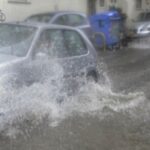 Έκλεισε δρόμος στη Χαλκιδική λόγω βροχόπτωσης