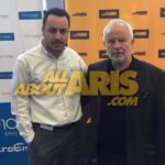Ο Βαγγέλης Πανταζής στο περίπτερο του AllAboutARIS