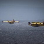 Σε πλήρη εξέλιξη οι πυρκαγιές στην Κινέτα και την Καλλιτεχνούπολη