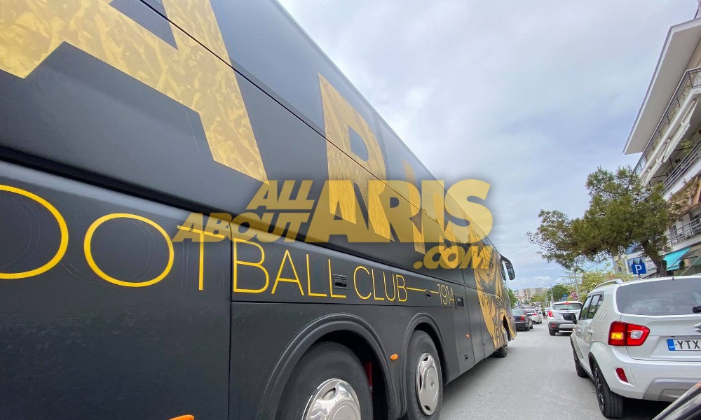 Στην Τούμπα με το νέο λεωφορείο (pics)