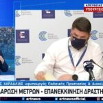 Χαρδαλιάς: "Ποιες δραστηριότητες ανοίγουν, πότε και με ποιους όρους" (vid)