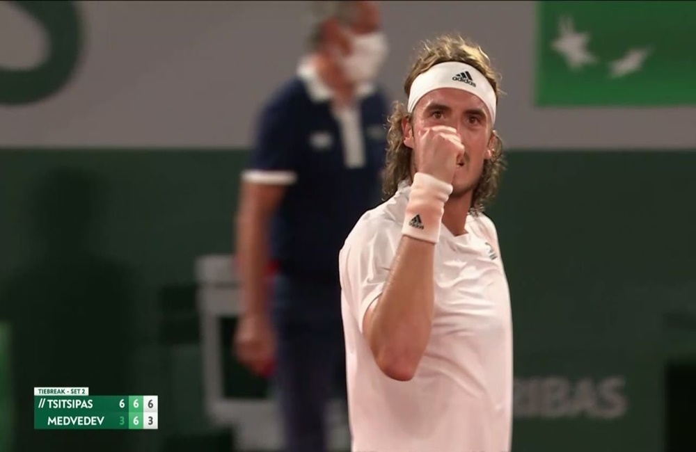 Στο tie break, 2-0 ο Τσιτσιπάς (vid)