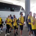 Έφτασε στην “Astana Arena” ο ΑΡΗΣ (pics&vid)