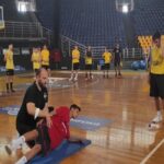 Ακαδημία Μπάσκετ: Επίσκεψη και συμβουλές του Παναγιώτη Μπουτοβίνου στο Camp (pics)