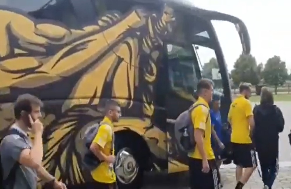 ΑΡΗΣ-Χάιντουκ: Η άφιξη των “Κιτρινόμαυρων” (vid)