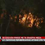 Πατούλης: “Υπάρχει σχέδιο πίσω από τις φωτιές -Βρέθηκαν γκαζάκια (vid)