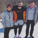 Φαμπιάνο: Οικογενειακή επίσκεψη στα… χιόνια (pics+vid)