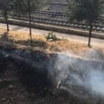 Μπαράζ Γ’ Εθνικής: Πέταξαν καπνογόνο και ξέσπασε φωτιά (pics)