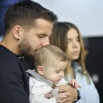 Ο Λούκας Σάσα και η βάφτιση του μικρού Τεό (pics)