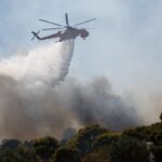 Σε εξέλιξη πυρκαγιά στο Άγιον Όρος – Δεν κινδυνεύουν μοναστήρια