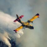 Έφτασαν τα Ελληνικά Canadair στη Γαλλία – Το μήνυμα του Μακρόν