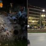 Νύχτα έντασης ανάμεσα σε Σέρβους και Αλβανόφωνους (vid)