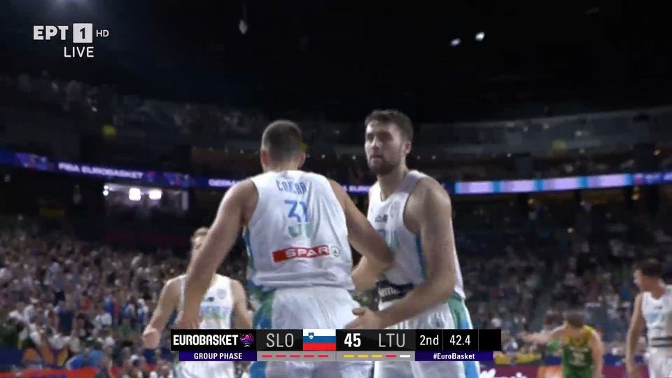 Σλοβενία – Λιθουανία: Βγαλμένο από… NBA το τελευταίο λεπτό! (vid)