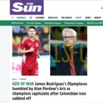 Sun: “Ο Ολυμπιακός του Χάμες ταπεινώθηκε από τον ΑΡΗ του Πάρντιου!”