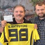 Ανανέωσε τη συνδρομή του στον Α.Σ. ΑΡΗΣ ο Μιχάλης Μητρούσης