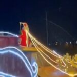 Αγροτικό αυτοκίνητο έγινε… έλκηθρο Άγ. Βασίλη (vid)