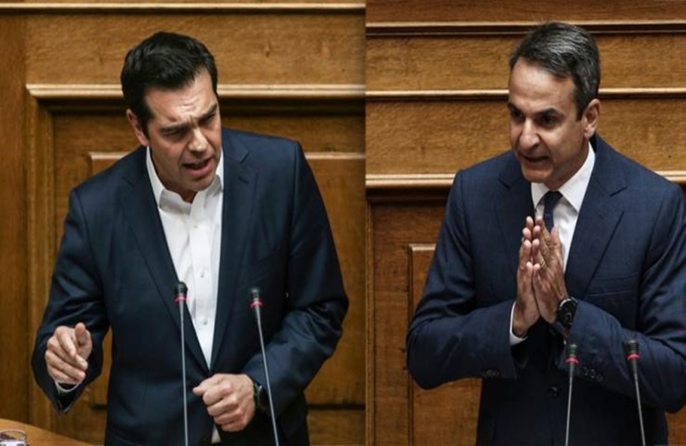 Βουλή: Μετωπική Μητσοτάκη – Τσίπρας για τις παρακολουθήσεις (vid)