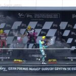 Moto3 | Ο ανήλικος Μάρκεθ δε συμμετείχε στο τελετουργικό με τις σαμπάνιες παρόλο που ανέβηκε στο βάθρο (vid)