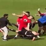 Απίστευτο ξύλο παικτών σε αγώνα ποδοσφαίρου στο Ισραήλ (vids)
