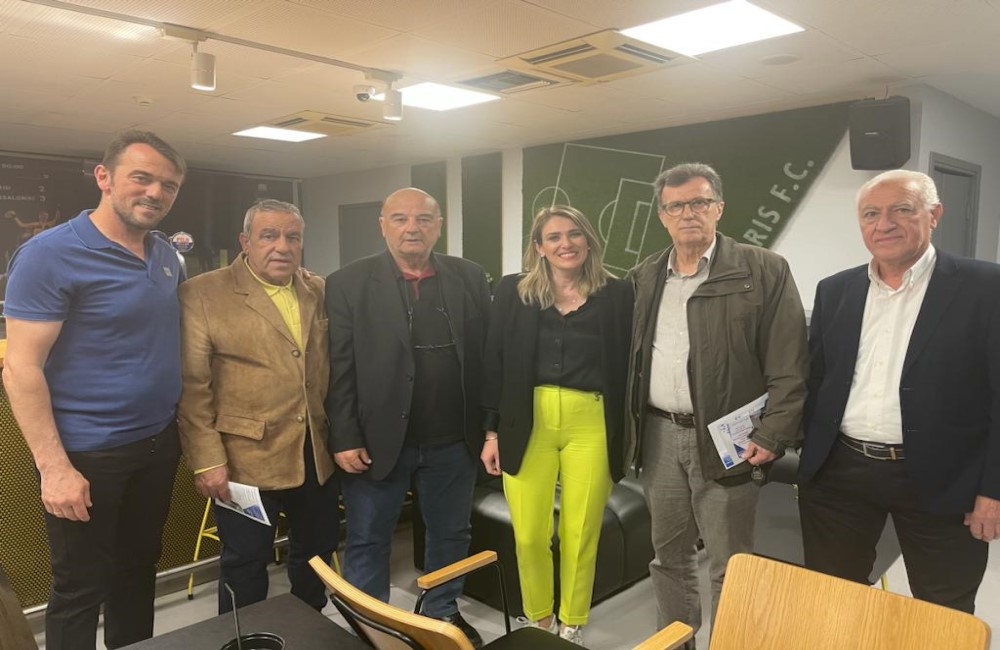 Συνάντηση ΑΣ, ΠΑΕ και ΚΑΕ ΑΡΗΣ με την Άννα Ευθυμίου