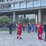 Μεγάλη άσκηση για σεισμό στο δημαρχείο Θεσσαλονίκης (vid)