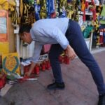 Στο σημείο της δολοφονίας του Άλκη ο Τσίπρας
