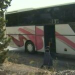 Χαλκιδική: Φωτιά σε τουριστικό λεωφορείο! (vid)