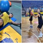 Προπόνηση με Μποχωρίδη και Γκάλινατ (pics)
