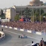 Θεσσαλονίκη: Πάνω από 120 χιλιάδες θεατές στην επίδειξη από το μονοθέσιο της Formula 1 (vid)