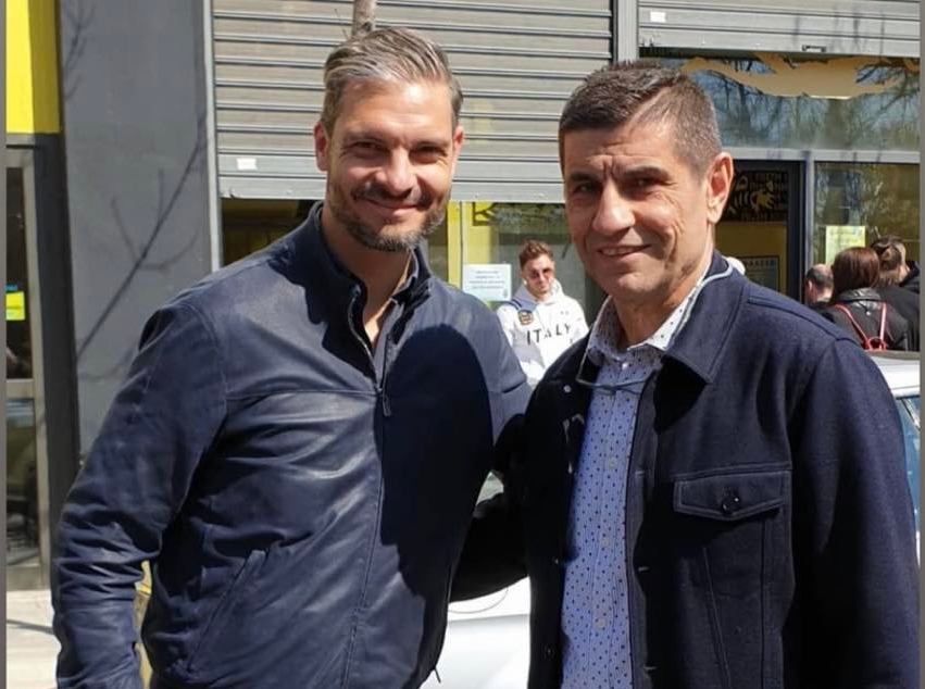 Χαριστέας: “Ο άνθρωπος που με πήρε από το χέρι και με έκανε ποδοσφαιριστή…” (pic)