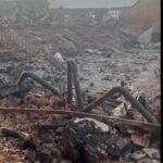 Γαλλία: Αποκαρδιωτική η εικόνα από το κλειστό της Γκραβελίν που κάηκε