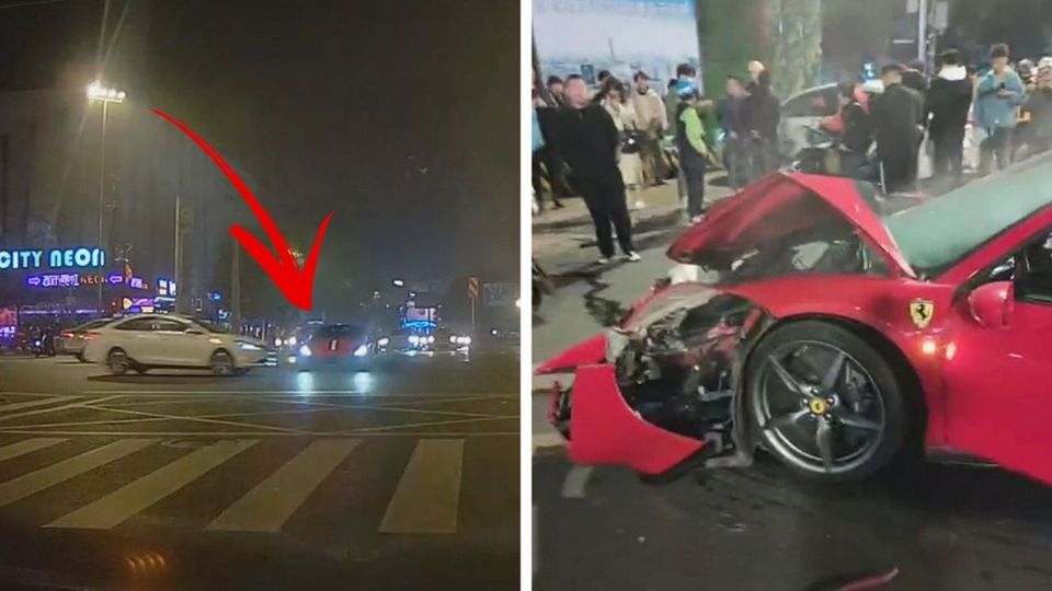 Φεράρι 250.000 δολαρίων έγινε… σμπαράλια (vid)