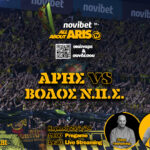 Novibet AllAboutARIS TV: Μέρα εκπομπών και…  LIVE από το “Βικελίδης”!
