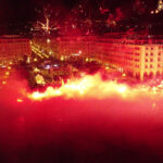Το ΤΡΟΜΕΡΟ pyroshow από ψηλά! (vid)