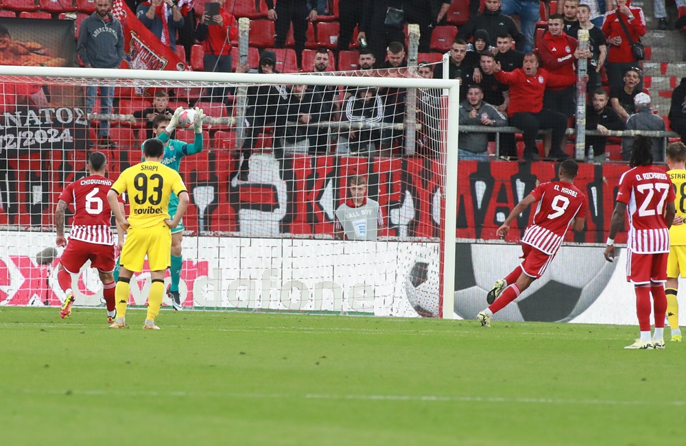 Ολυμπιακός-ΑΡΗΣ 1-0, με τον Κουέστα να αποκρούει πέναλτι