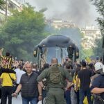 Διέσχισε την Παπαναστασίου και αποθεώθηκε η αποστολή του ΑΡΗ (pic&vids)