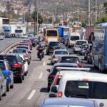 Θεσσαλονίκη: Ξύλο οδηγών στη μέση του δρόμου (vid)