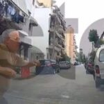 Βίντεο ντοκουμέντο με οδηγό ταξί να καταδιώκει ληστή στα Καμίνια! (vid)
