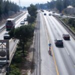 Καραμπόλα με τέσσερα ΙΧ στον Περιφερειακό Θεσσαλονίκης