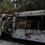 Θεσσαλονίκη: Φωτιά σε λεωφορείο στον περιφερειακό! (vid)