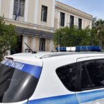 Λύτρας: Το μπλόκο της αστυνομίας λίγη ώρα μετά τον ξυλοδαρμό της συζύγου του (vid)
